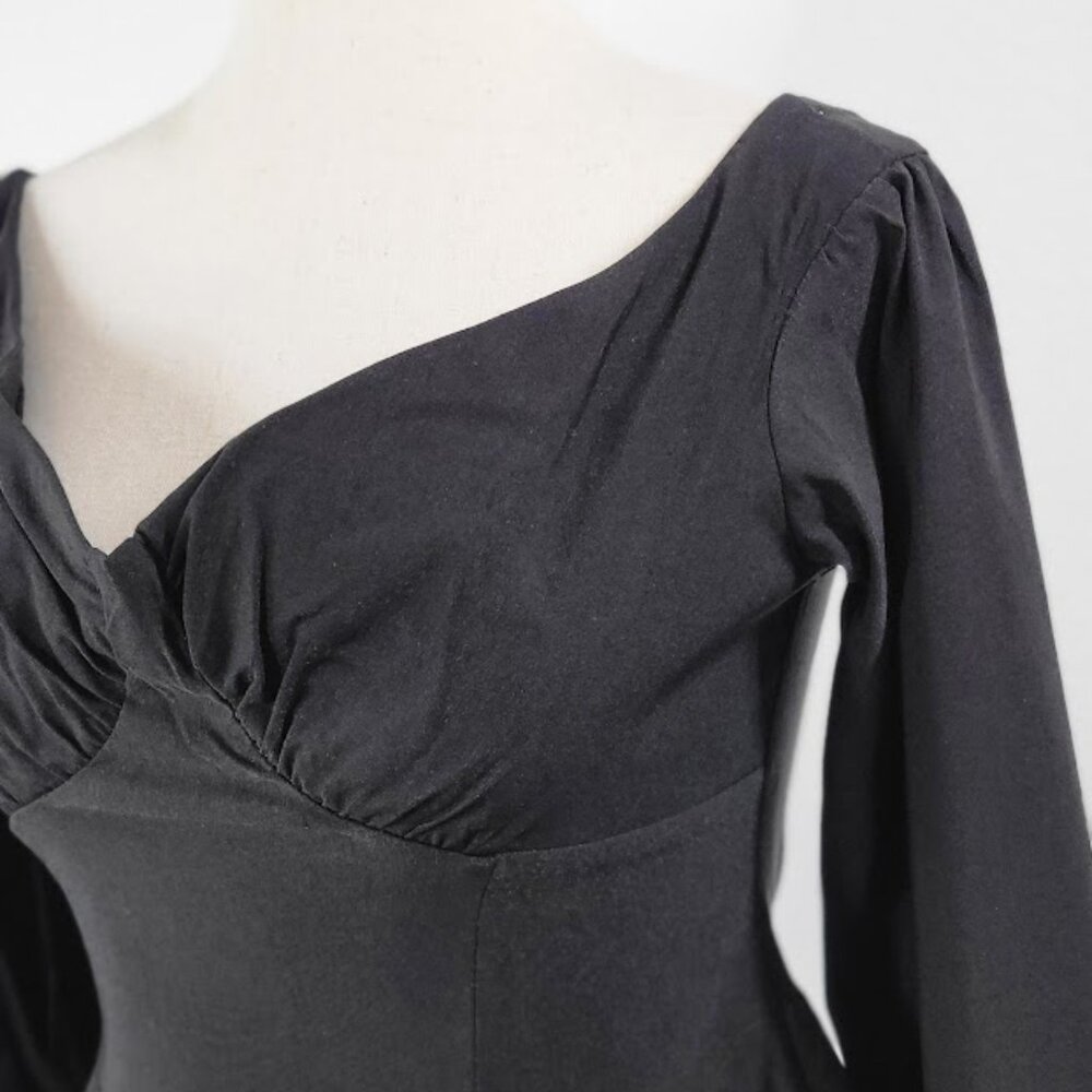TOPSHOP bengaline off-the-shoulder top Sz 6 NEW - Picture 3 of 9